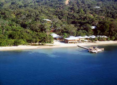 Luna Beach Resort, dykresor till Bay Islands, Honduras